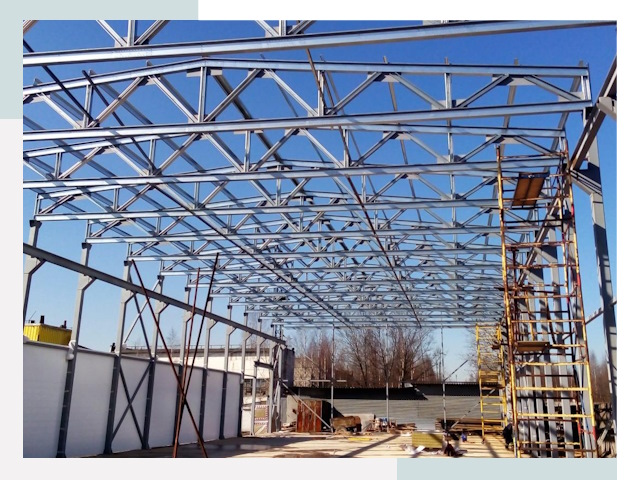 Строительство цехов в Кумертау от 613 руб. под ключ