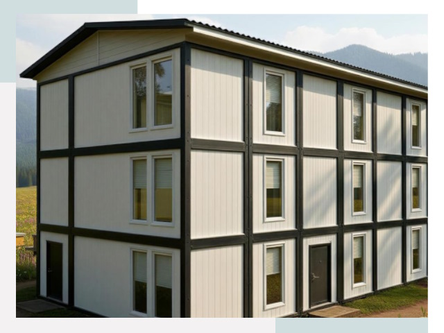 Модульные общежития в Кумертау