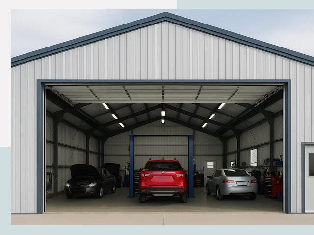 Ангары из сэндвич панелей от 613 руб. в Кумертау