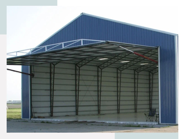 Прямо стенные ангары в Кумертау