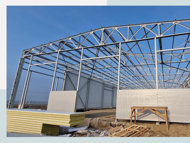 Утепленные ангары в Кумертау от 613 руб. за м²