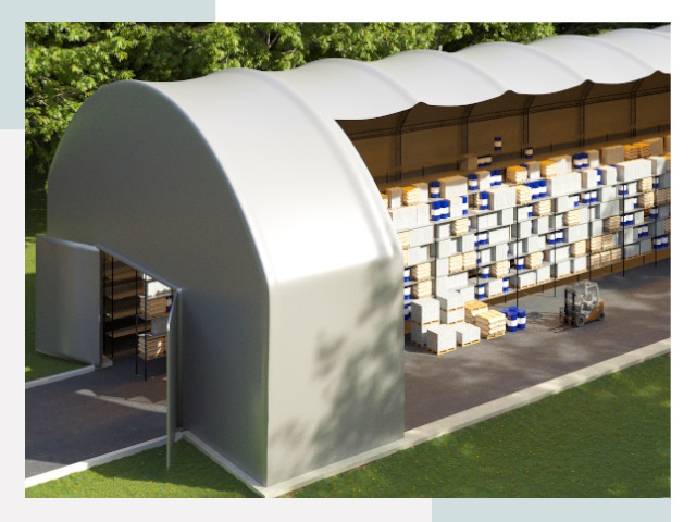Тентовые ангары в Кумертау