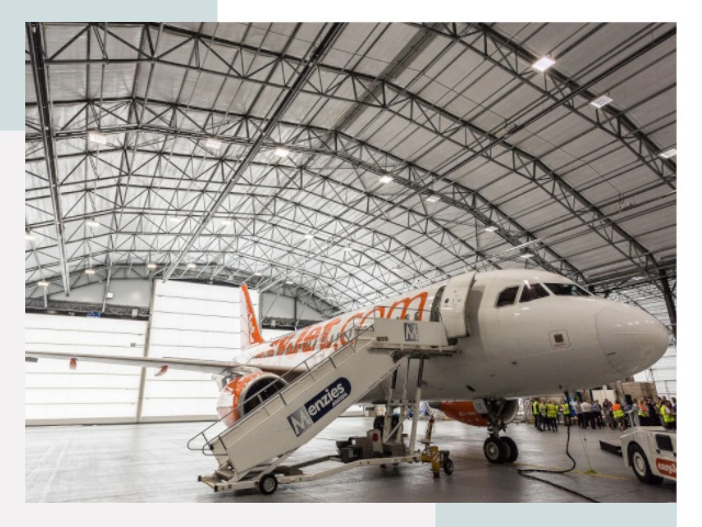 Авиационные ангары в Кумертау