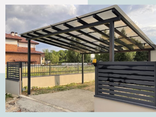 Металлические навесы в Кумертау от 613 руб. за м²