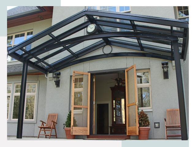 Козырьки металлические в Кумертау