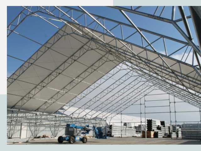 Каркасно-тентовые сооружения от СтальСтрой-Кра по цене 613 руб.