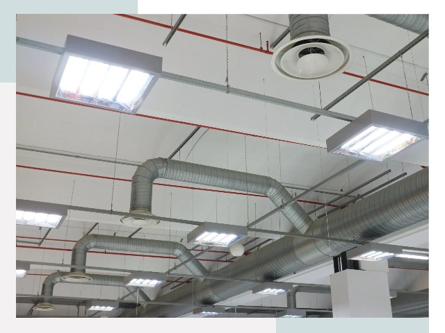 Вентиляция ангаров в Кумертау