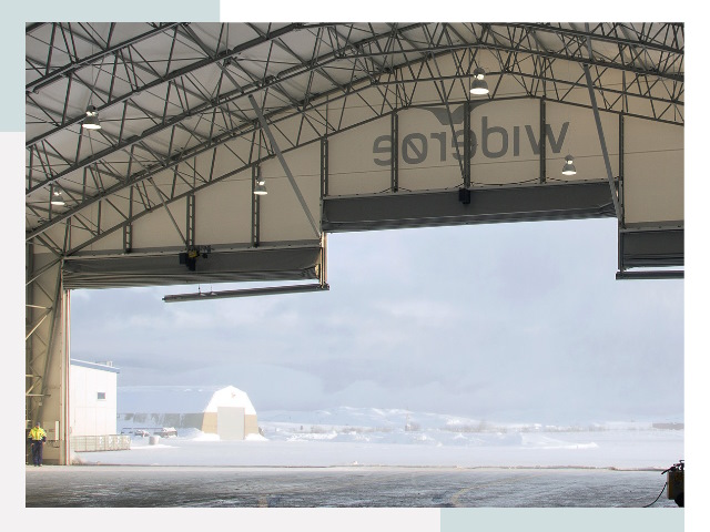 Ворота для ангаров в Кумертау